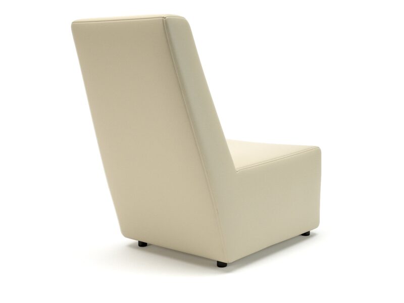 Pella 65cm Wide Chair in Cristina Marrone Ultima Faux Leather - Image 6