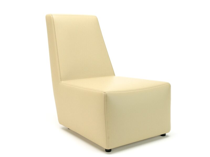 Pella 65cm Wide Chair in Cristina Marrone Ultima Faux Leather - Image 10