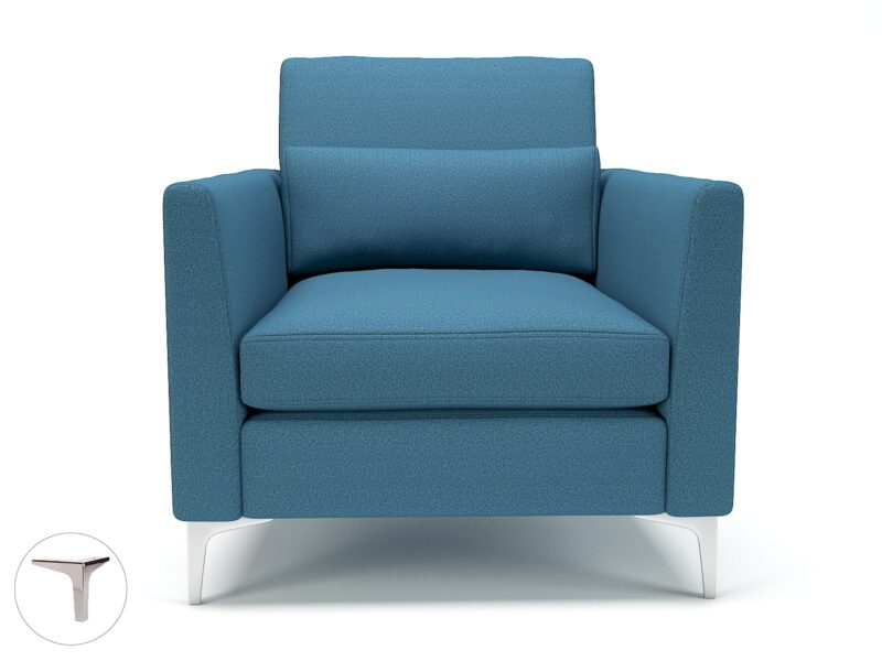 Roselle 90cm Wide Armchair in Warwick Dolly Fabric - Image 26