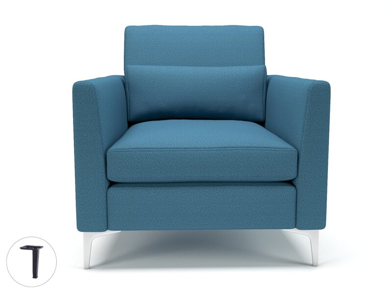 Roselle 90cm Wide Armchair in Warwick Dolly Fabric - Image 29
