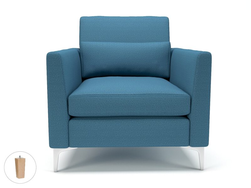 Roselle 90cm Wide Armchair in Warwick Dolly Fabric - Image 35