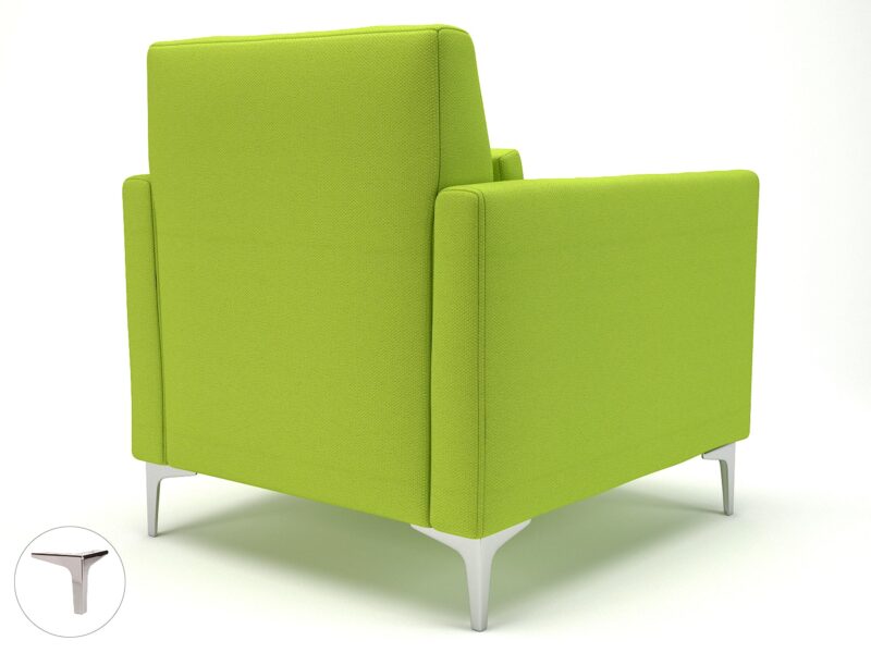 Roselle 90cm Wide Armchair in Camira Era Fabric - Image 63