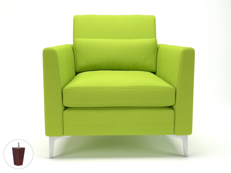 Roselle 90cm Wide Armchair in Camira Era Fabric - Image 68
