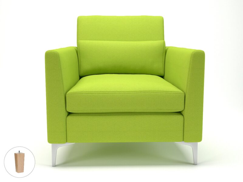 Roselle 90cm Wide Armchair in Camira Era Fabric - Image 71
