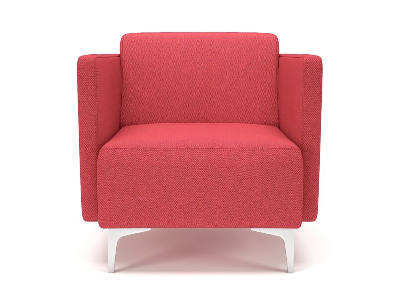 Napa Slim Arm 75cm Wide Armchair in Camira Era Fabric - Image 2