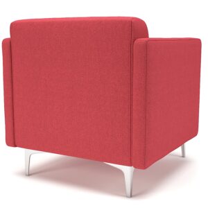 Napa Slim Arm 75cm Wide Armchair in Camira Era Fabric - Image 3