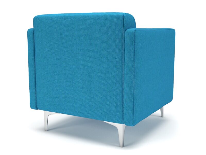 Napa Slim Arm 75cm Wide Armchair in Camira Era Fabric - Image 15