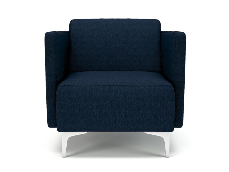 Napa Slim Arm 75cm Wide Armchair in Camira Era Fabric - Image 26