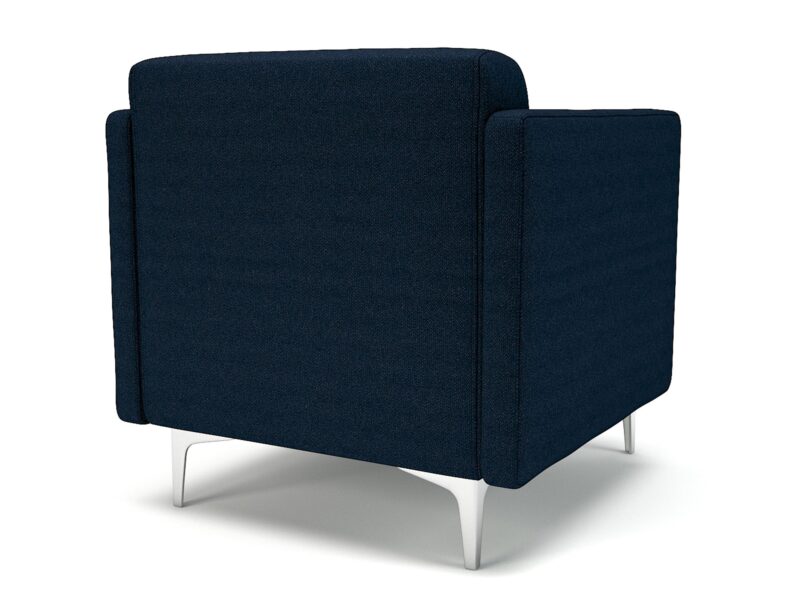 Napa Slim Arm 75cm Wide Armchair in Camira Era Fabric - Image 27