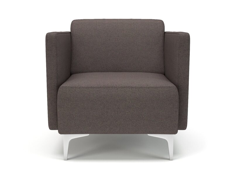 Napa Slim Arm 75cm Wide Armchair in Camira Era Fabric - Image 38