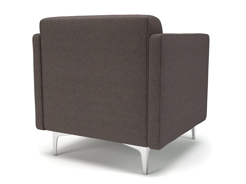 Napa Slim Arm 75cm Wide Armchair in Camira Era Fabric - Image 39