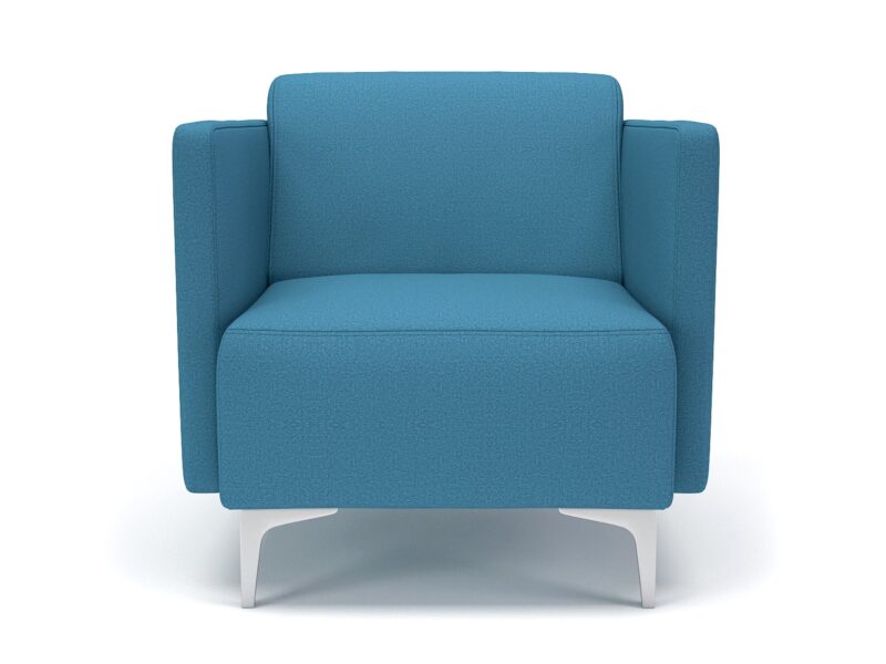 Napa Slim Arm 75cm Wide Armchair in Warwick Dolly Fabric - Image 26