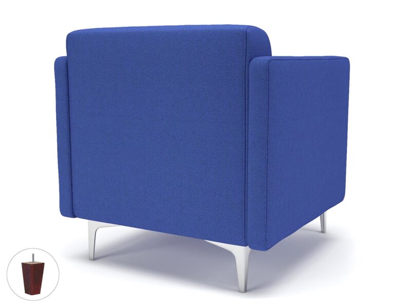 Napa Slim Arm 75cm Wide Armchair in Camira Era Fabric - Image 57