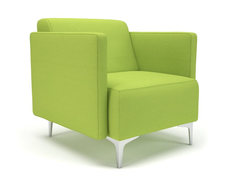 Napa Slim Arm 75cm Wide Armchair in Camira Era Fabric - Image 61