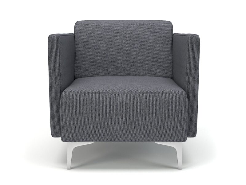 Napa Slim Arm 75cm Wide Armchair in Camira Era Fabric - Image 74