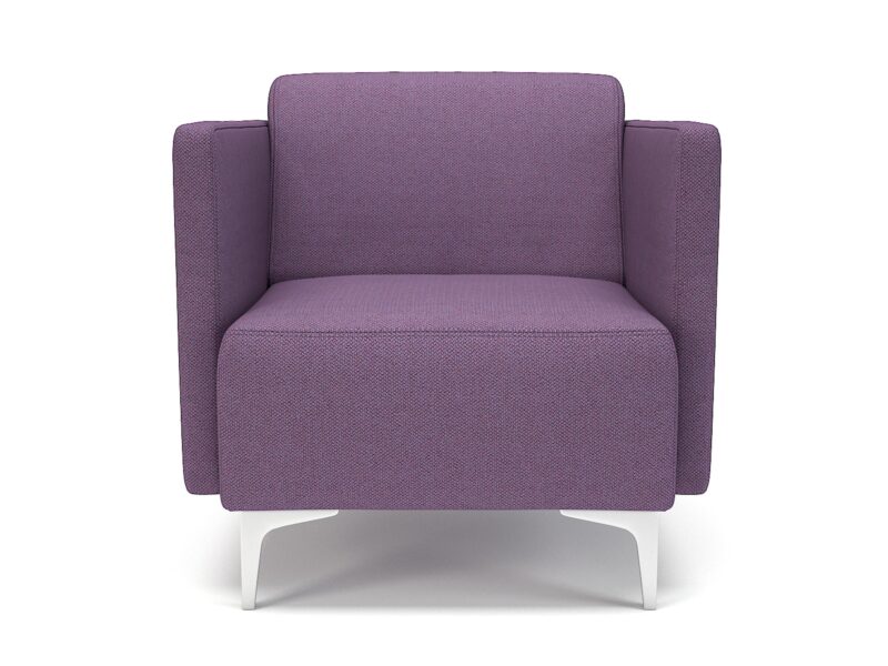 Napa Slim Arm 75cm Wide Armchair in Camira Era Fabric - Image 86
