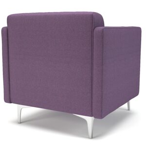 Napa Slim Arm 75cm Wide Armchair in Camira Era Fabric - Image 87