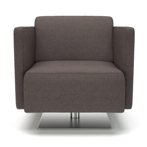 Napa Slim Arm 75cm Wide Swivel Armchair in Camira Era Fabric - Image 11
