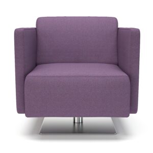 Napa Slim Arm 75cm Wide Swivel Armchair in Camira Era Fabric - Image 23