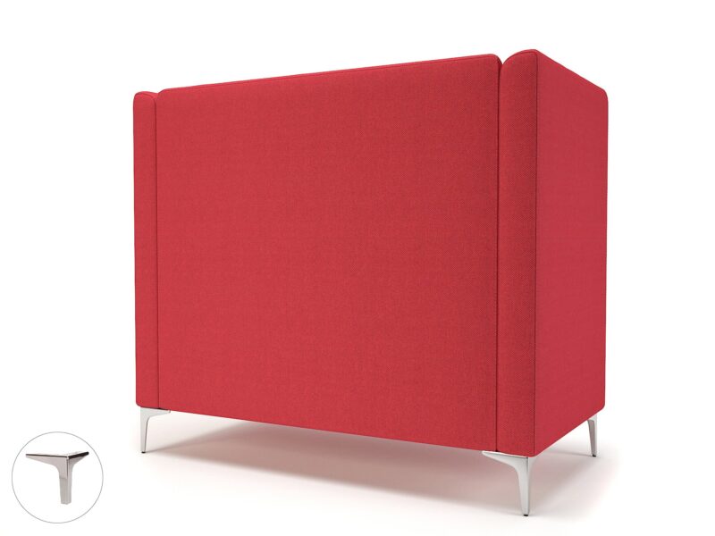 Altus 128cm Wide Privacy Booth in Camira Era Fabric - Image 2