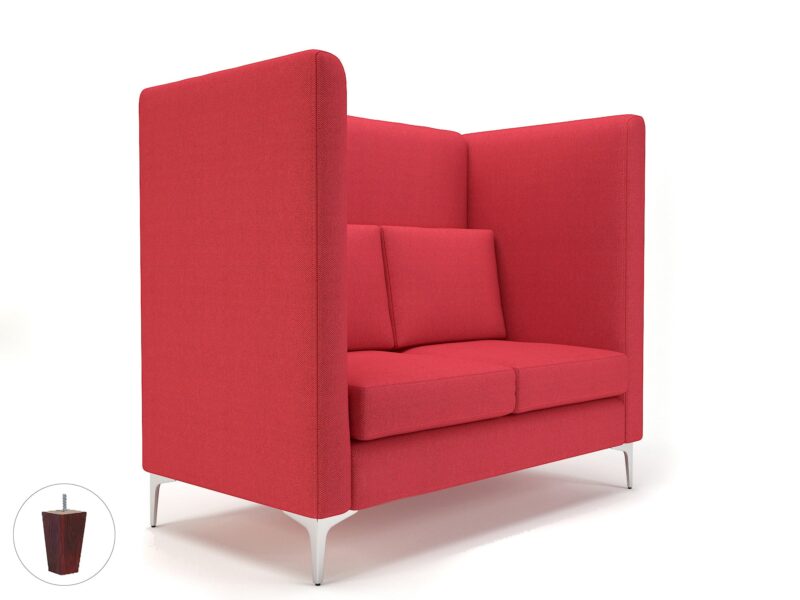 Altus 128cm Wide Privacy Booth in Camira Era Fabric - Image 7