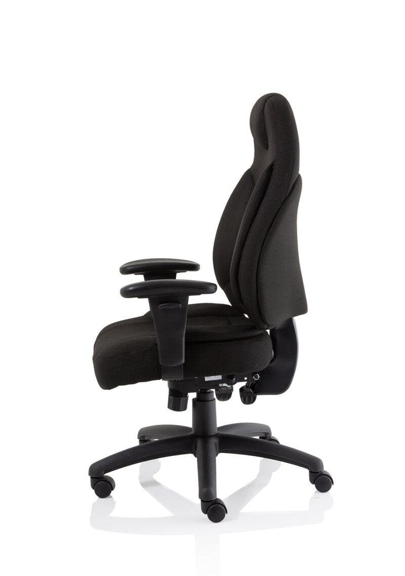 Galaxy Medium Back Task Operator Office Chair with Adjustable Arms - Image 5