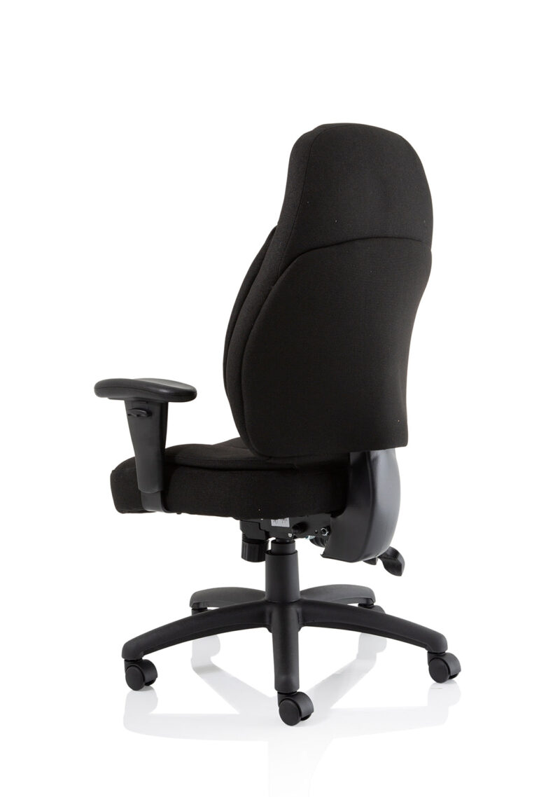 Galaxy Medium Back Task Operator Office Chair with Adjustable Arms - Image 6