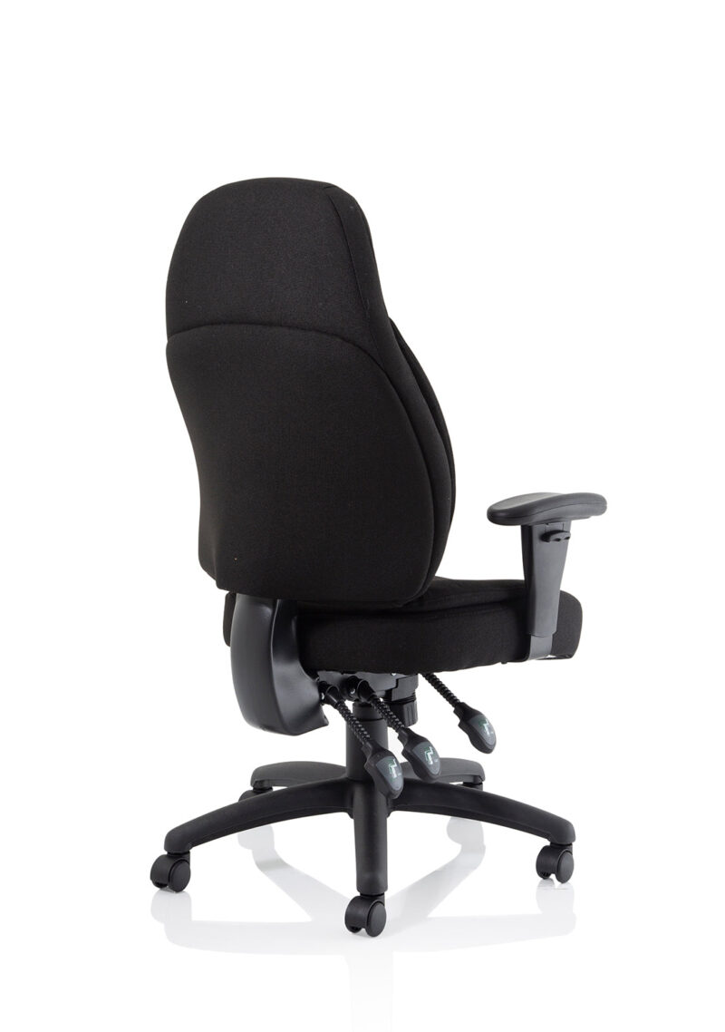 Galaxy Medium Back Task Operator Office Chair with Adjustable Arms - Image 8