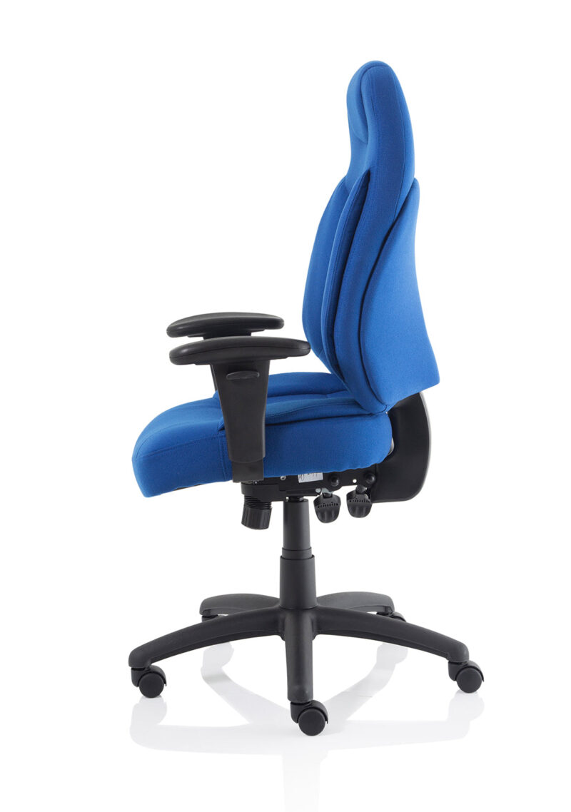 Galaxy Medium Back Task Operator Office Chair with Adjustable Arms - Image 27