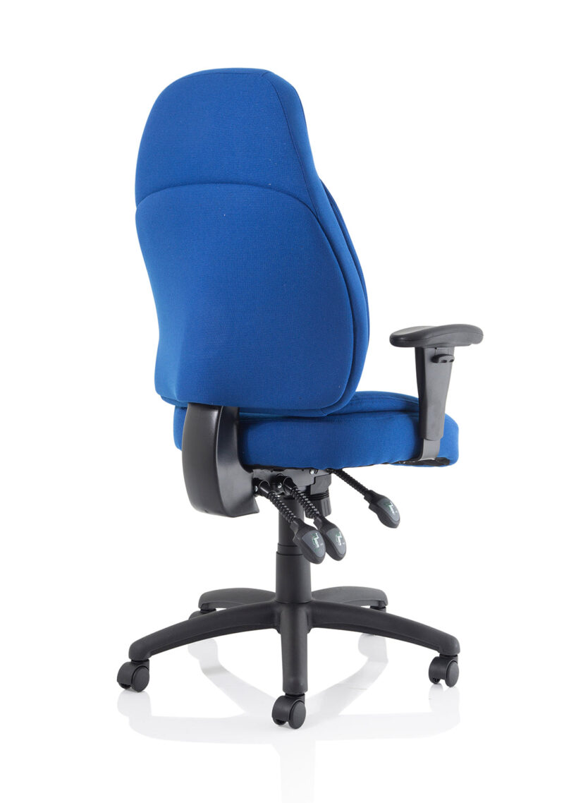 Galaxy Medium Back Task Operator Office Chair with Adjustable Arms - Image 30