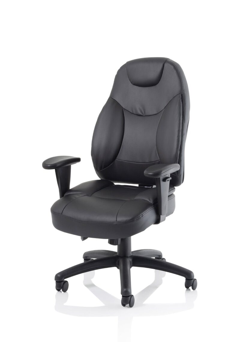 Galaxy Medium Back Task Operator Office Chair with Adjustable Arms - Image 15