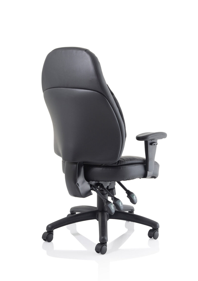 Galaxy Medium Back Task Operator Office Chair with Adjustable Arms - Image 19