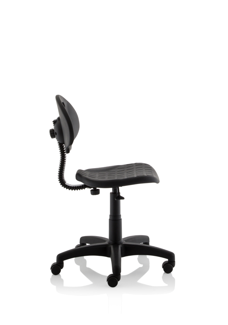 Malaga Polyurethane Medium Back Task Operator Office Chair - Image 7