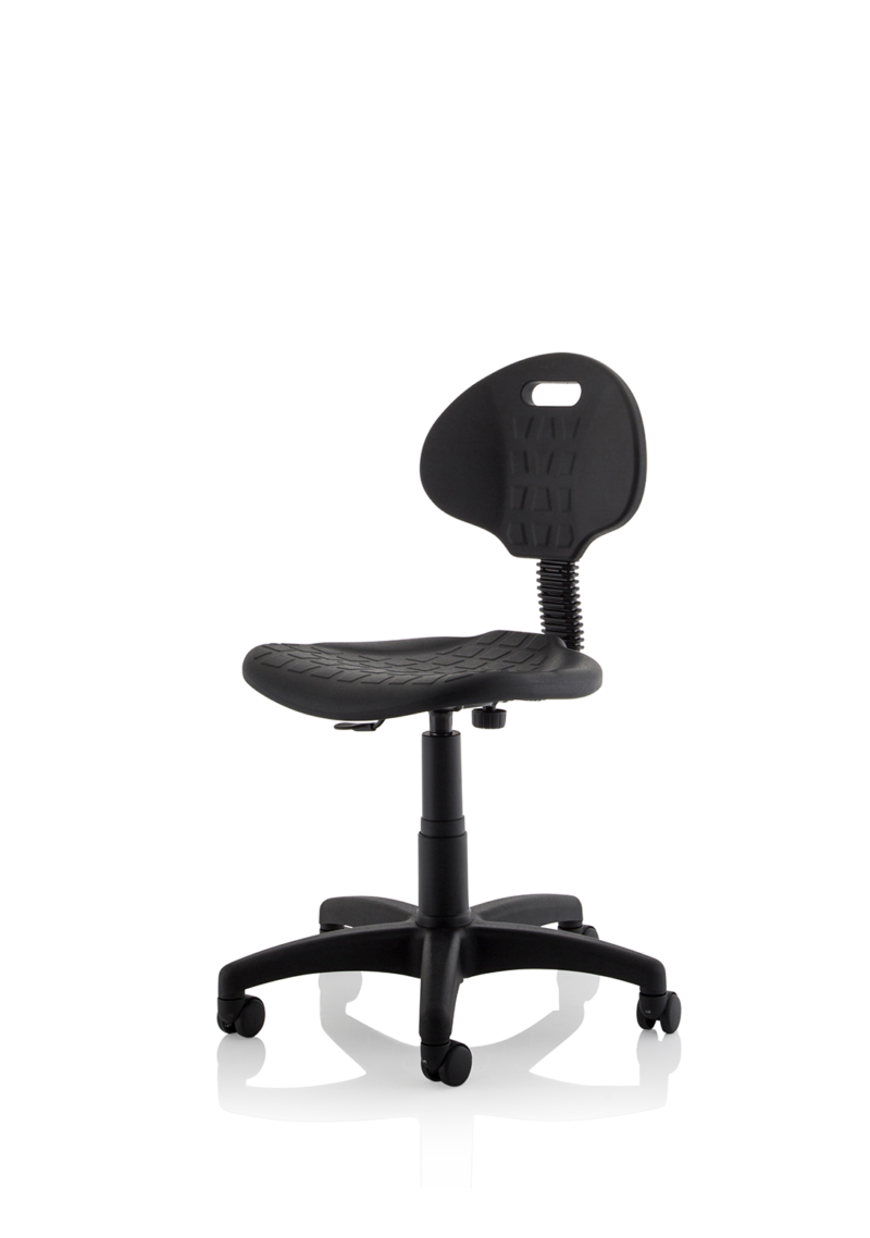 Malaga Polyurethane Medium Back Task Operator Office Chair - Image 8