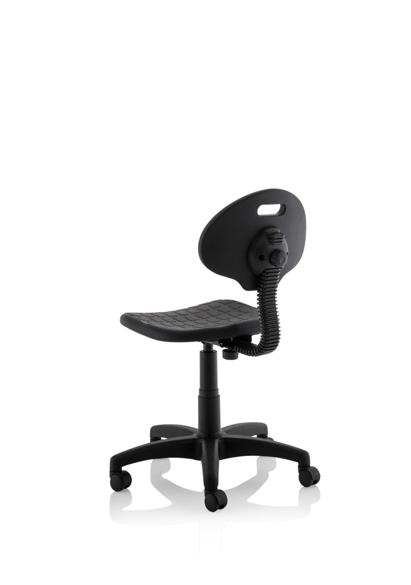 Malaga Polyurethane Medium Back Task Operator Office Chair - Image 4