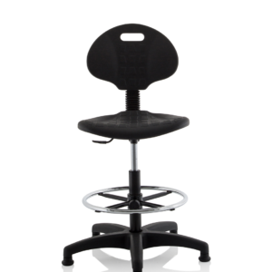 Malaga Polyurethane Medium Back Hi Rise Draughtsman Task Operator Office Chair - Image 2
