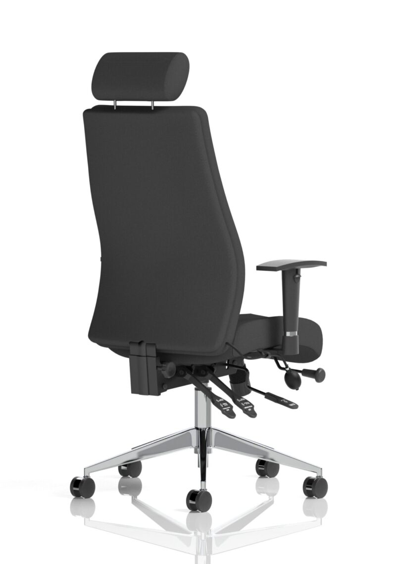 Onyx High Back Ergonomic Posture Chair with Height Adjustable Arms - Image 7