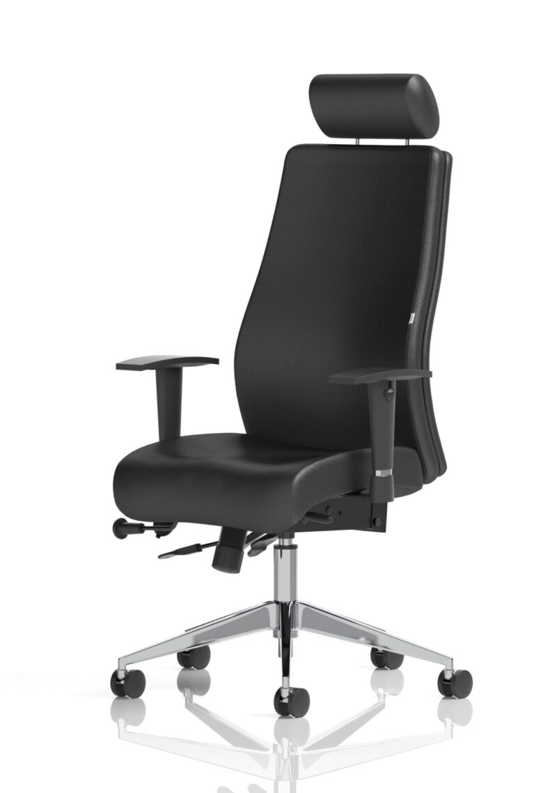 Onyx High Back Ergonomic Posture Chair with Height Adjustable Arms - Image 19