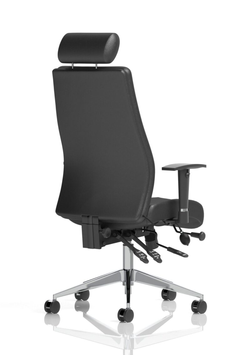Onyx High Back Ergonomic Posture Chair with Height Adjustable Arms - Image 23