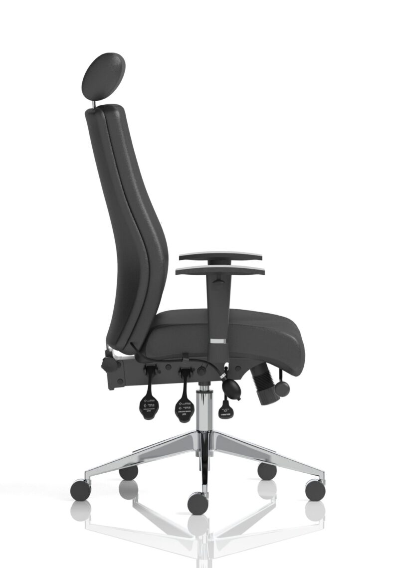 Onyx High Back Ergonomic Posture Chair with Height Adjustable Arms - Image 24