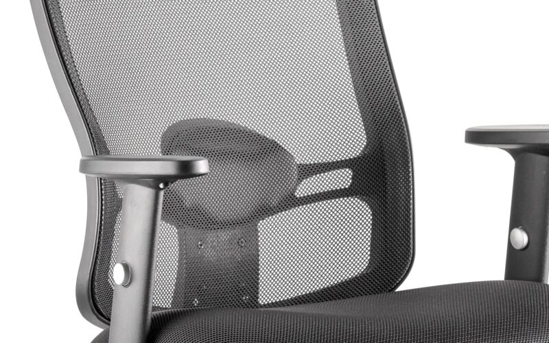 Portland II Medium Mesh Back Task Operator Office Chair with Arms - Image 11