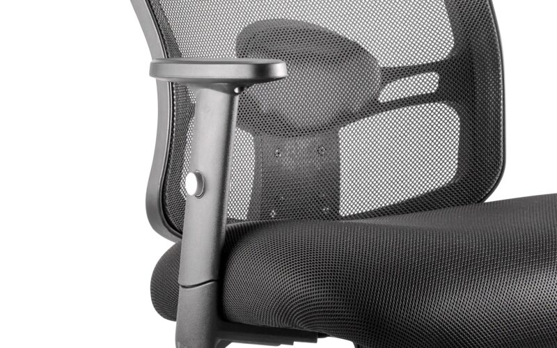 Portland II Medium Mesh Back Task Operator Office Chair with Arms - Image 5