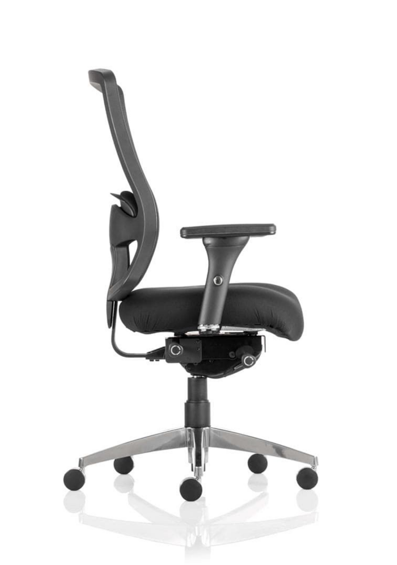Regent High Mesh Back Task Operator Office Chair with Arms - Image 2
