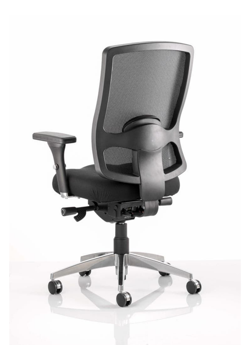 Regent High Mesh Back Task Operator Office Chair with Arms - Image 3