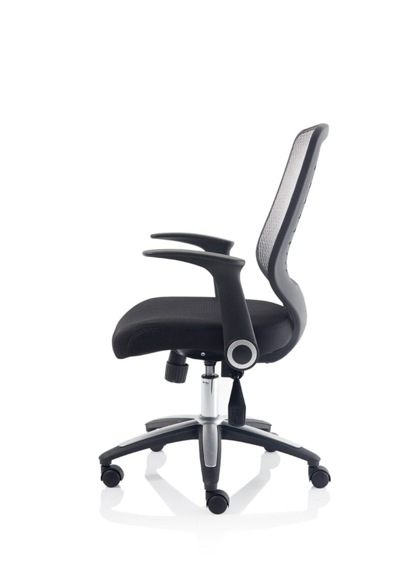 Relay Medium Mesh Back Task Operator Office Chair with Arms - Image 22