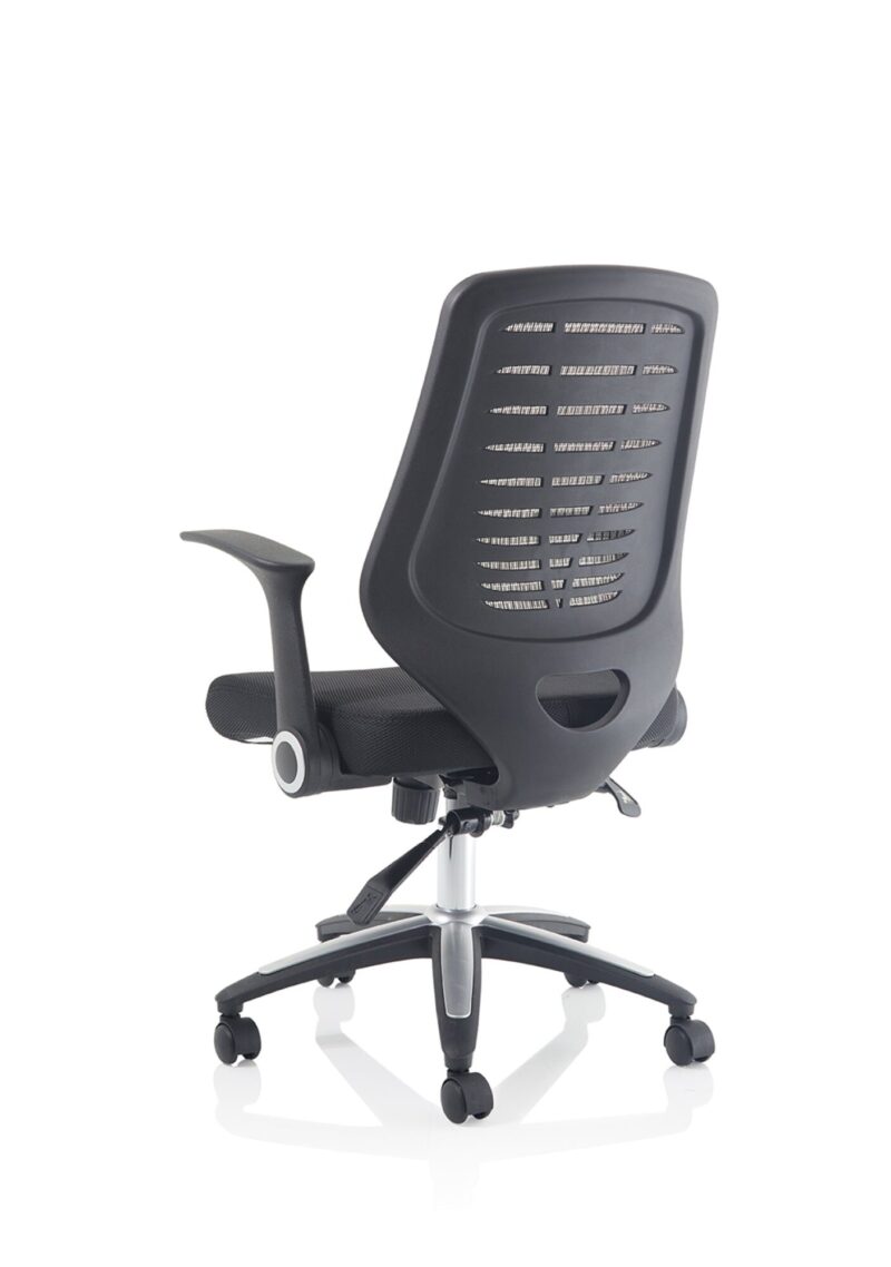 Relay Medium Mesh Back Task Operator Office Chair with Arms - Image 23