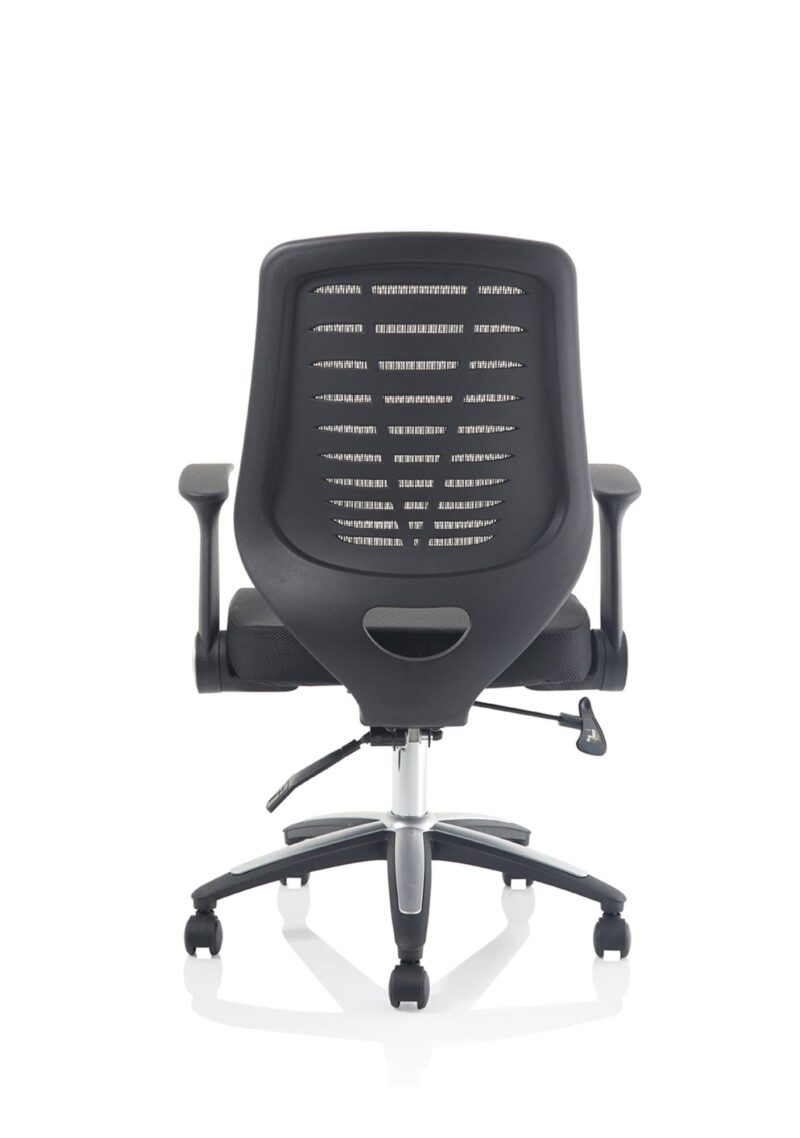 Relay Medium Mesh Back Task Operator Office Chair with Arms - Image 24