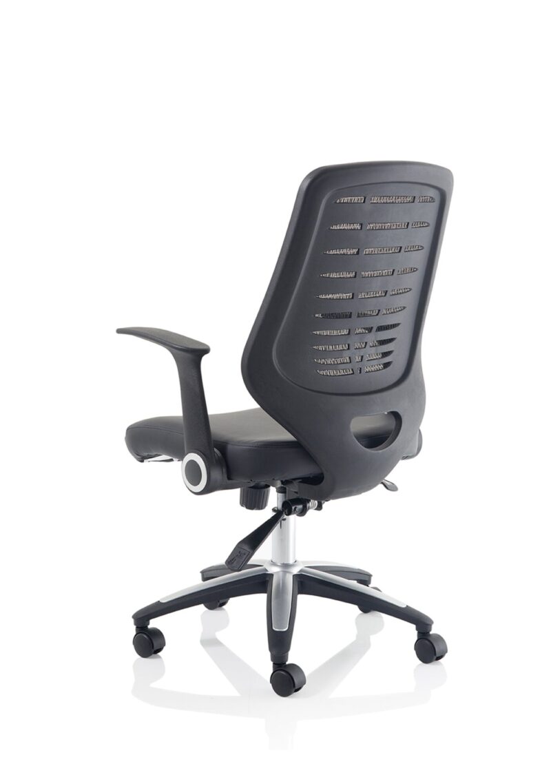 Relay Medium Mesh Back Task Operator Office Chair with Arms - Image 31
