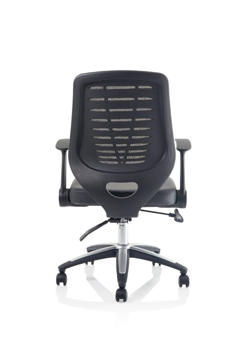 Relay Medium Mesh Back Task Operator Office Chair with Arms - Image 32