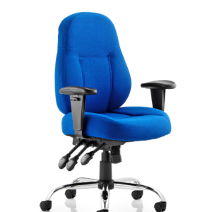 Storm High Back Task Operator Office Chair with Arms - Image 3